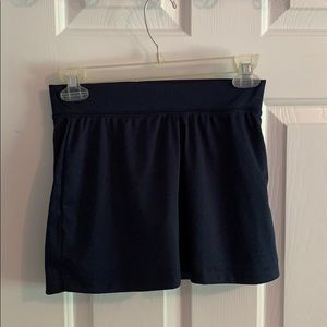 Navy athletic skirt